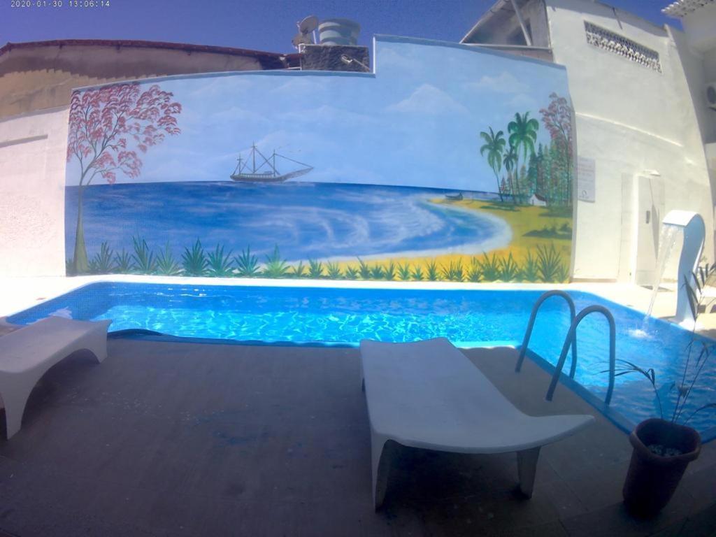 Na Praia Hotel 포르투세구로 외부 사진